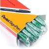 Pentel Felt Tip Sign Pen, Set of 12 Assorted Colors (S520-12)(Green)