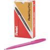 Pentel Felt Tip Sign Pen, Set of 12 Assorted Colors (S520-12)(Pink)