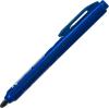 Pentel Handy-line S Retractable and Refillable Permanent Marker, Bullet Tip, Black Barrel, Black Ink, Box of 12 (NXS15-A)(Blue)