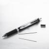 Pentel EnerGel RTX Gel Pen and EnerGize Mechanical Pencil Set, (0.7mm), Black Barrel, Black Ink, HB Lead (BLPL77XBP2A)