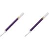 Pentel Refill for EnerGel RTX, EnerGel Deluxe, Metal Tip, Bold Point, Violet Ink, EA – PENLR10V(1 Count (Pack of 2))