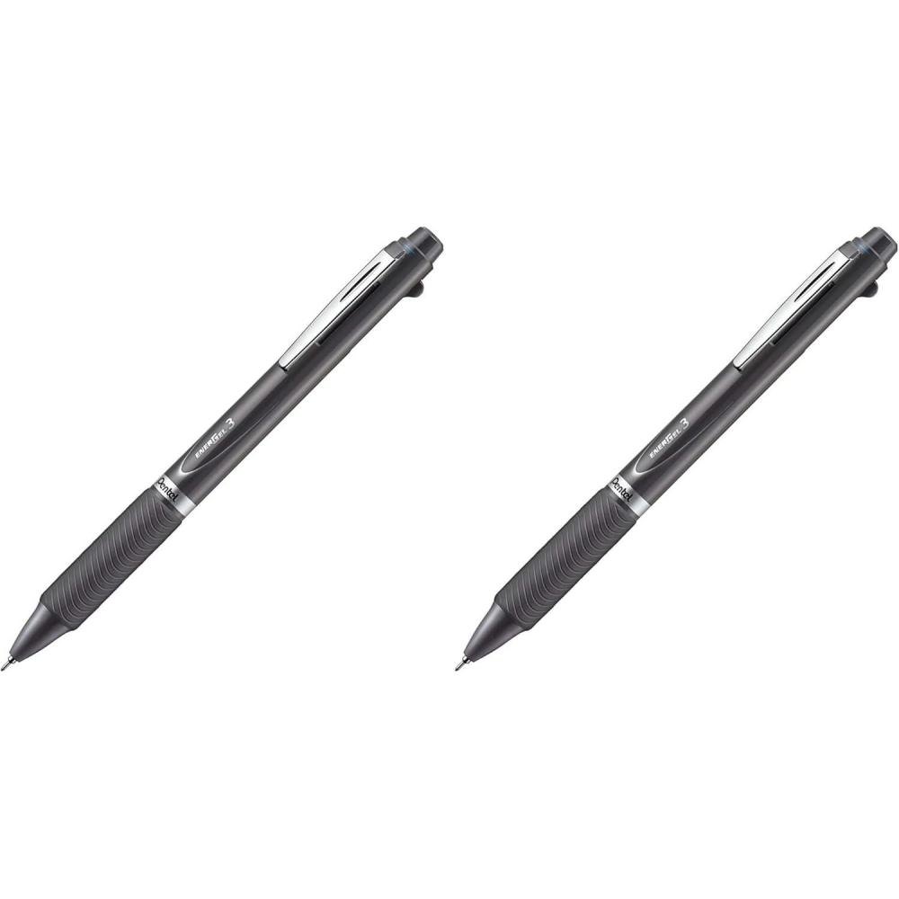 image:imagePentel MultiColor Gel Ballpoint Pen Energel BlackRedBlue XBLC35CMulticolor