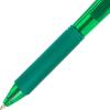 Pentel Wow! Retractable Ballpoint Pens, (1.0mm), Medium Line, Green Ink, Box of 12 (BK440-D)