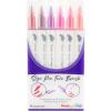 Pentel Arts Sign Pen Twin Brush, Pack of 6 Pens, Pink Hues (SESW30CPC6-4)