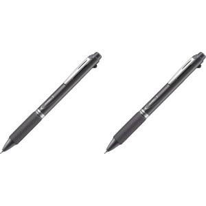 Pentel Multi-Color Gel Ballpoint Pen Energel, Black/Red/Blue (XBLC35C)(Multicolor)