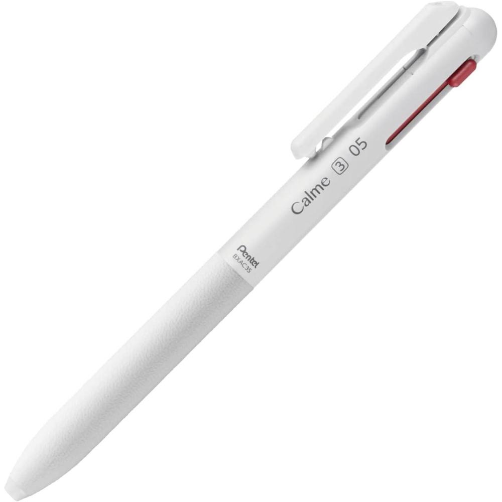 image:imagePentel BXAC37S TriColor Ballpoint Pen Calme 003 inches 07 mm Turquoise BlueWhite Shaft