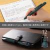 Pentel BXAC37S Tri-Color Ballpoint Pen, Calme 0.03 inches (0.7 mm), Turquoise Blue(Turquoise Blue Shaft)