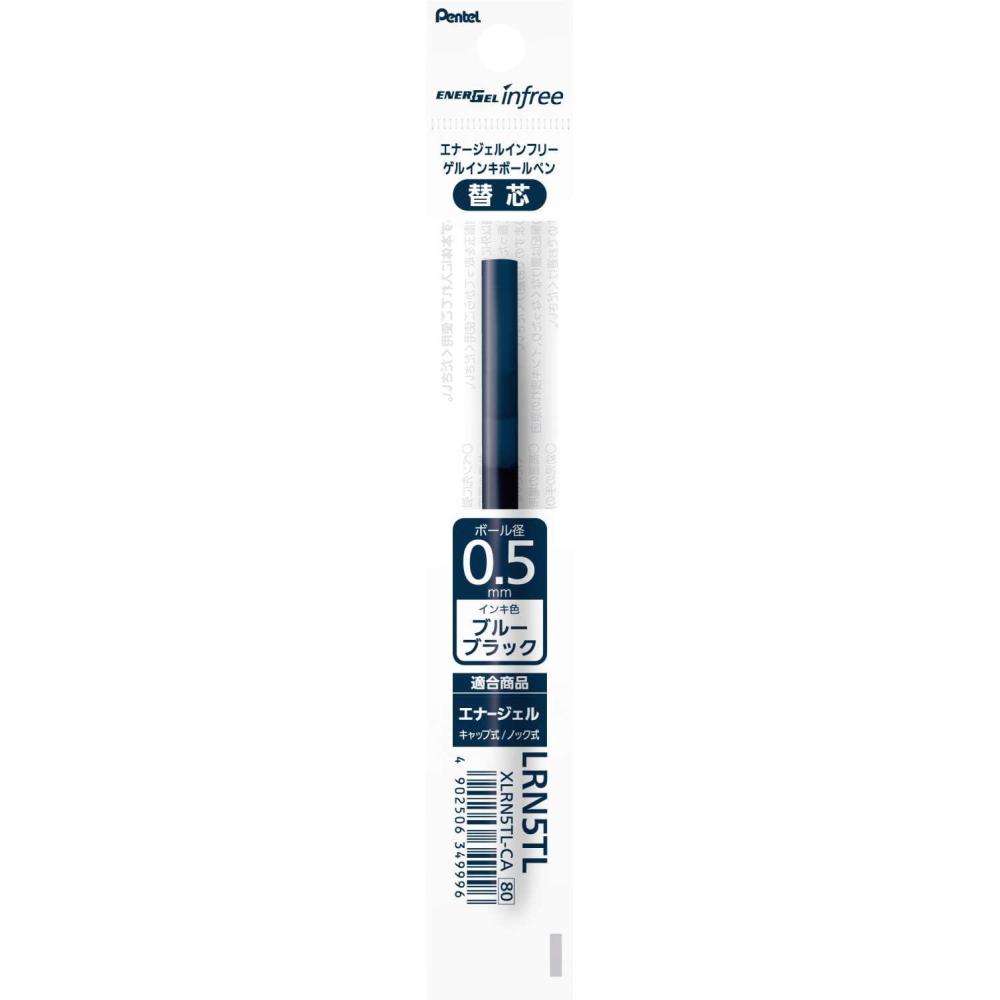 image:imagePentel Ballpoint Pen Refill XLRN5CA EnerGel 05mm Blue Black 10 CountCa Blue Black for Infree