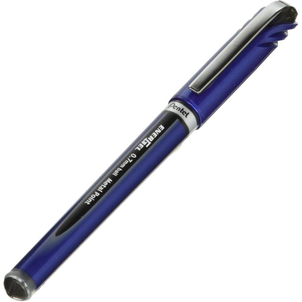 image:imagePentel Energel Euro Ballpoint Pen 07mm Triangle Tip Black Ink BLN27ABlack