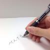 Pentel BL57-A EnerGel Ink Ballpoint Pen, 0.7 Black, 10 Pieces(Black Shaft)