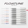Pentel Oil Based Ballpoint Pen, Flowtune 0.3mm, Black, 10 Pens BZN203-A(Refill Red)