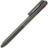 Pentel BXAC37D Calme Ballpoint Pen 3 Colours, Clearly Attenuated Click Sound, Grip Zone in Imitation Leather, Refillable, Ball 0.7 mm = Line Thickness 0.35 mm, Black/Red/Blue, Pack of 1(khaki)