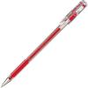 Pentel Gel Ballpoint Pen Hybrid EK105, 0.5mm Tip, Blue Ink (EK105-GC)(Black Blue)