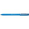 Pentel IZee BX460-A Cap Ballpoint Pen with Metal Clip 0.5 mm Line Width Black [Pack of 12](light blue)