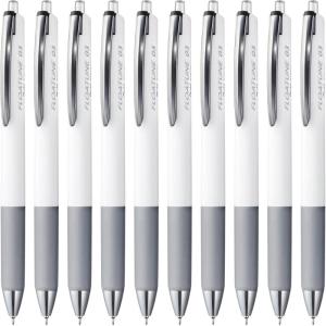 Pentel Oil Based Ballpoint Pen, Flowtune 0.3mm, Black, 10 Pens BZN203-A(Main unit: Black)