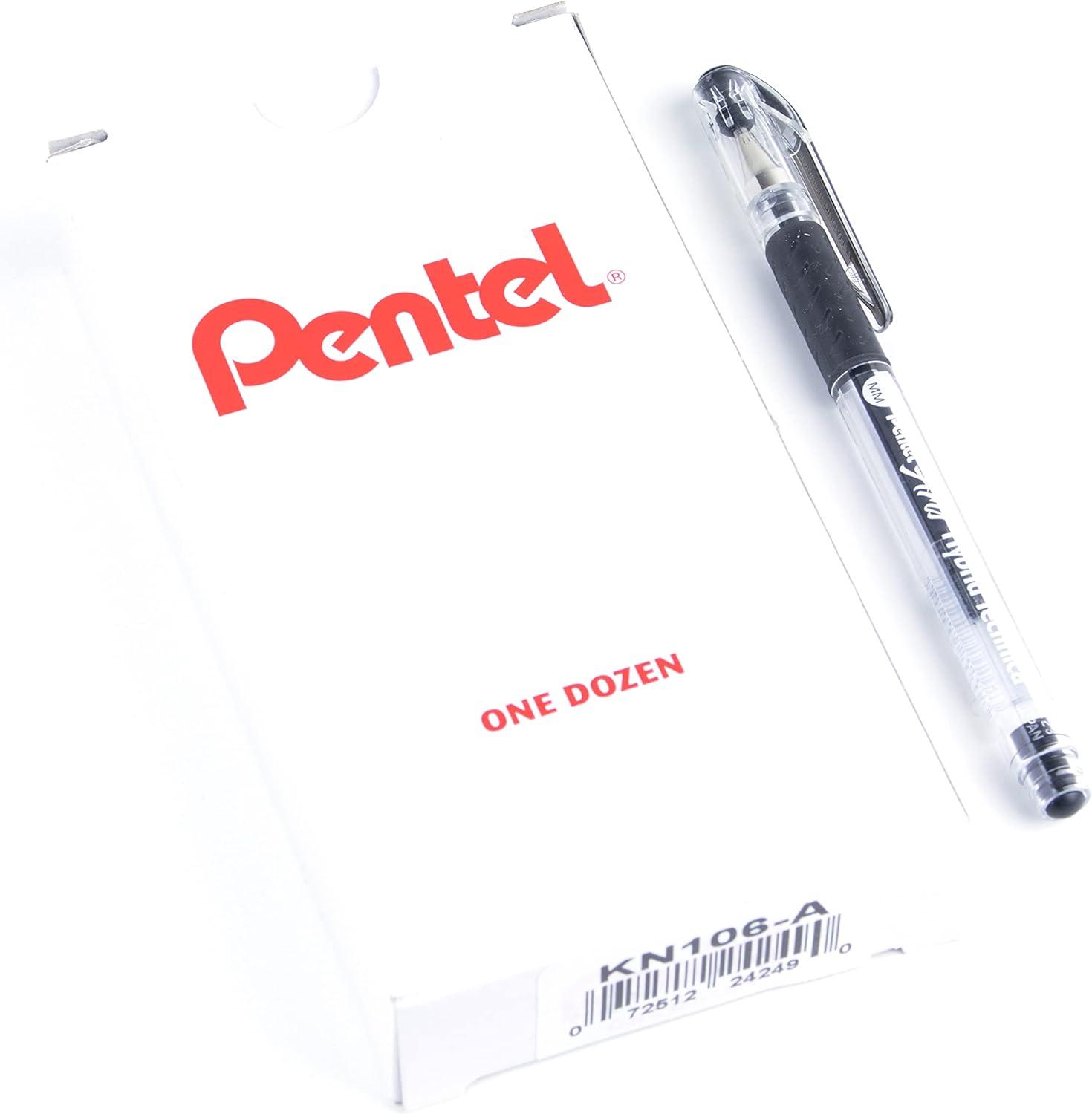 image:imagePentel Arts Hybrid Technica 03 mm Pen Ultra Fine Point Black Ink 1 Pack KN103BPA12 Count Pack of 1