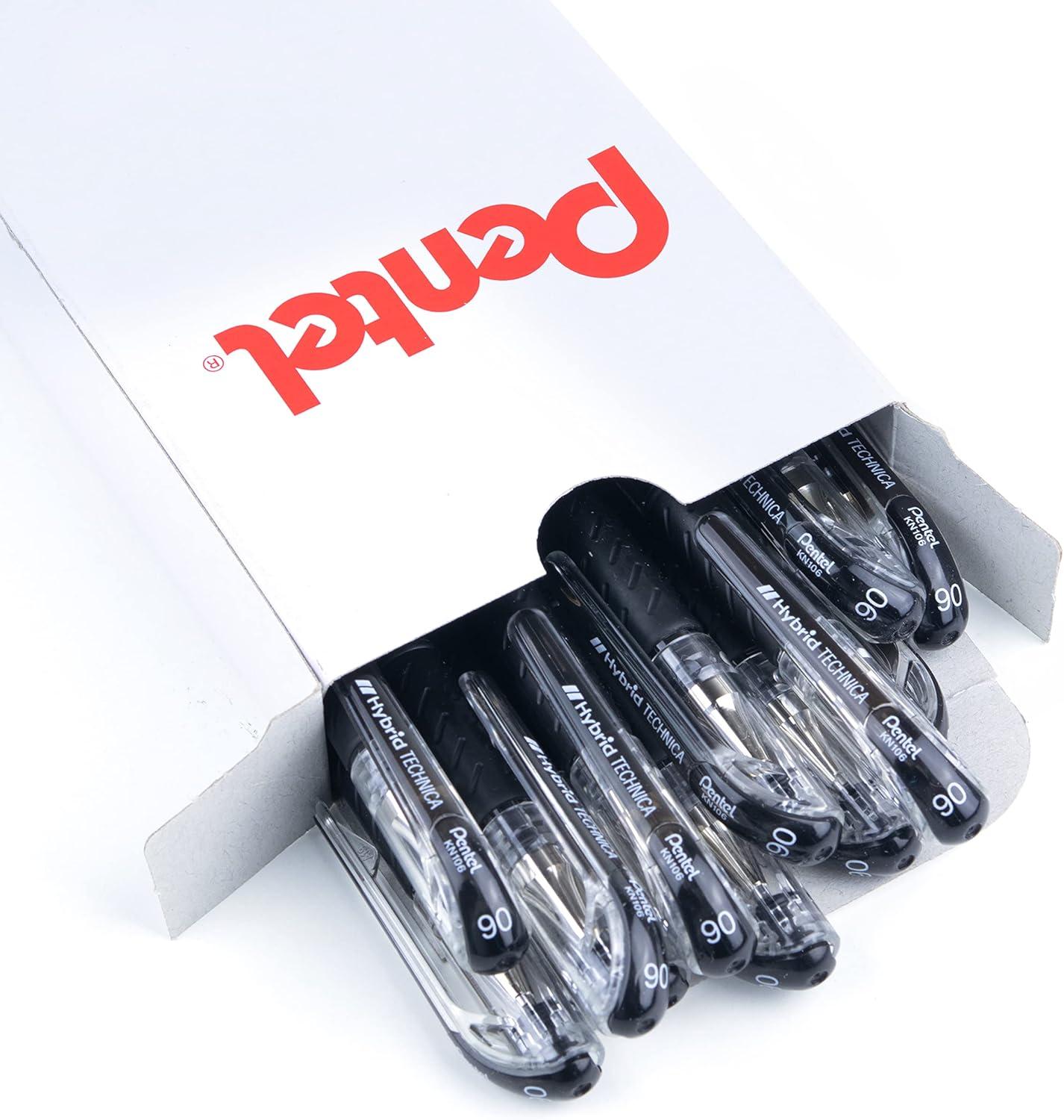 image:imagePentel Arts Hybrid Technica 03 mm Pen Ultra Fine Point Black Ink 1 Pack KN103BPA12 Count Pack of 1
