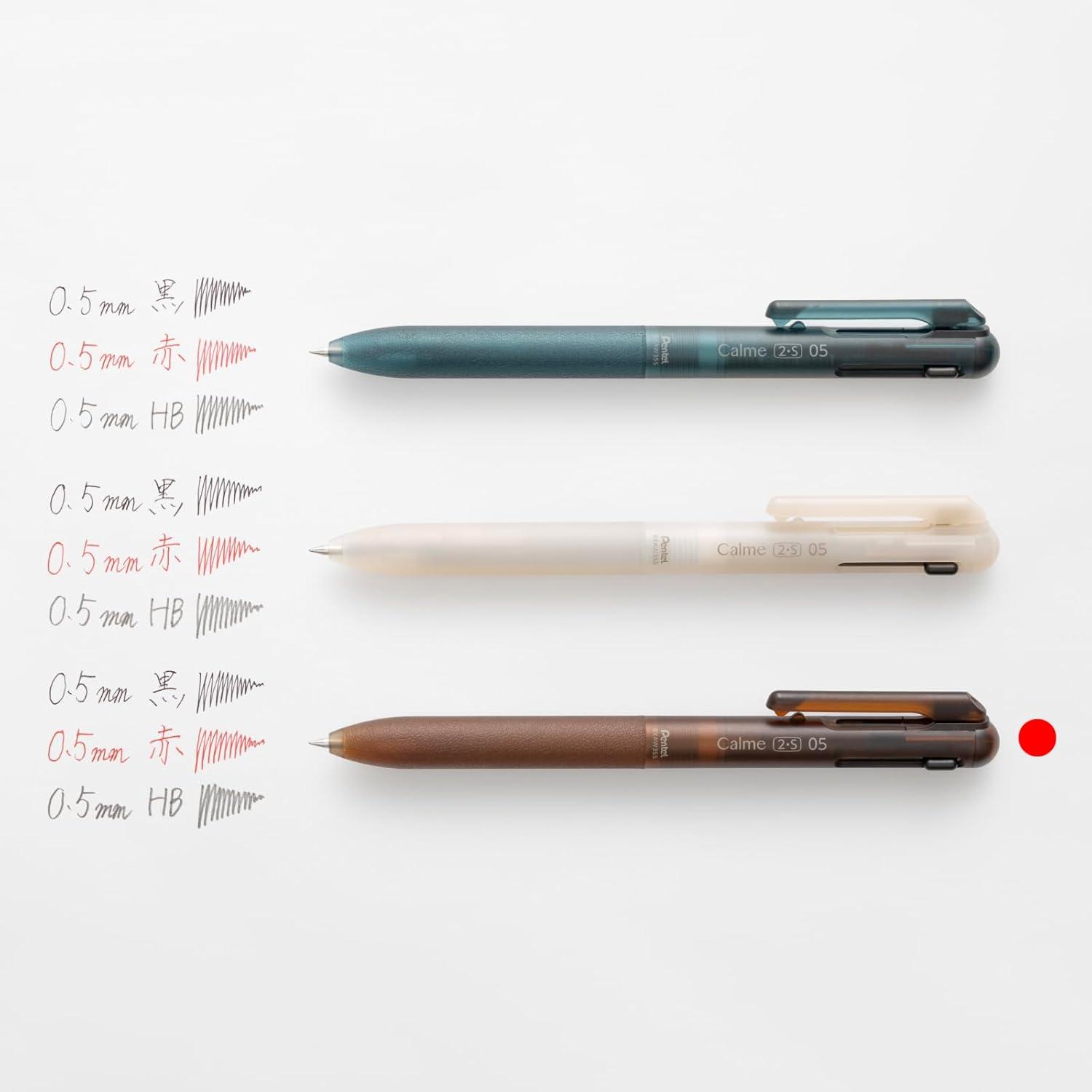 image:imagePentel BXAW355L5 Multifunction Ballpoint Pen Limited Calme 05mm Brown