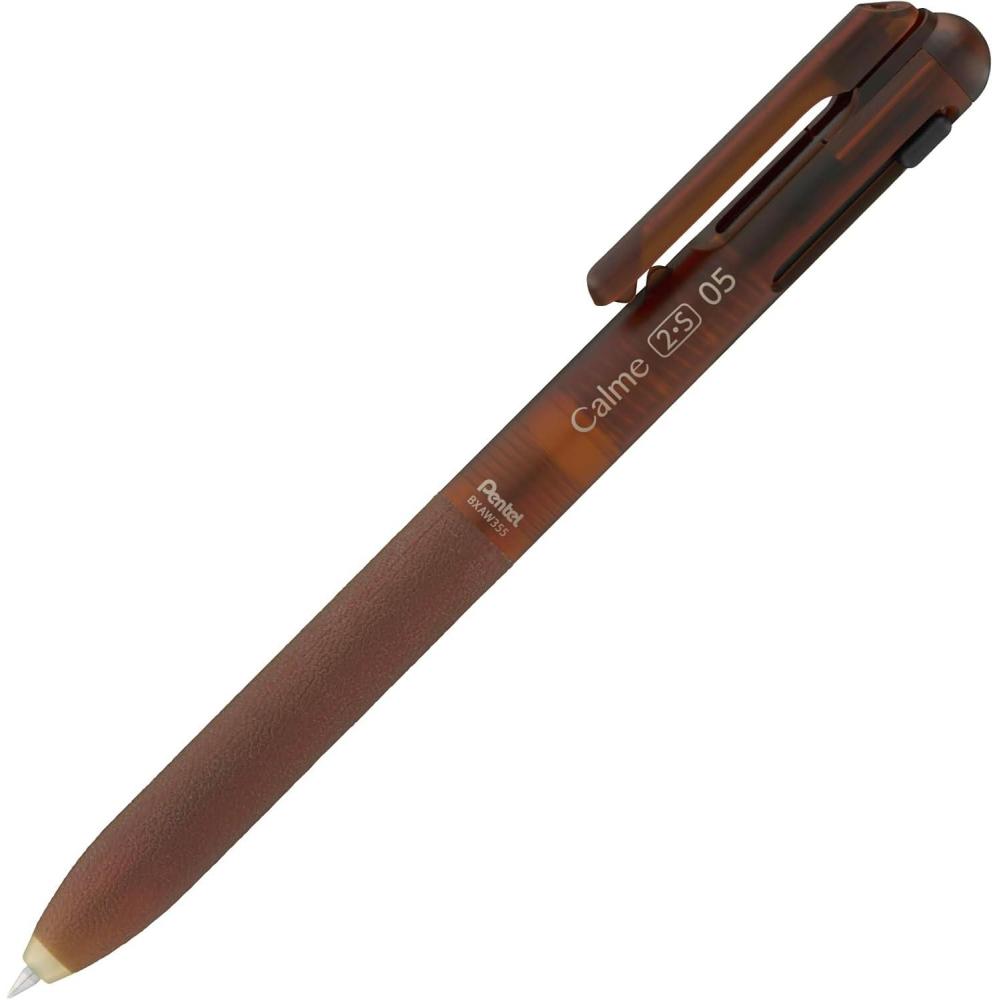 image:imagePentel BXAW355L5 Multifunction Ballpoint Pen Limited Calme 05mm Brown