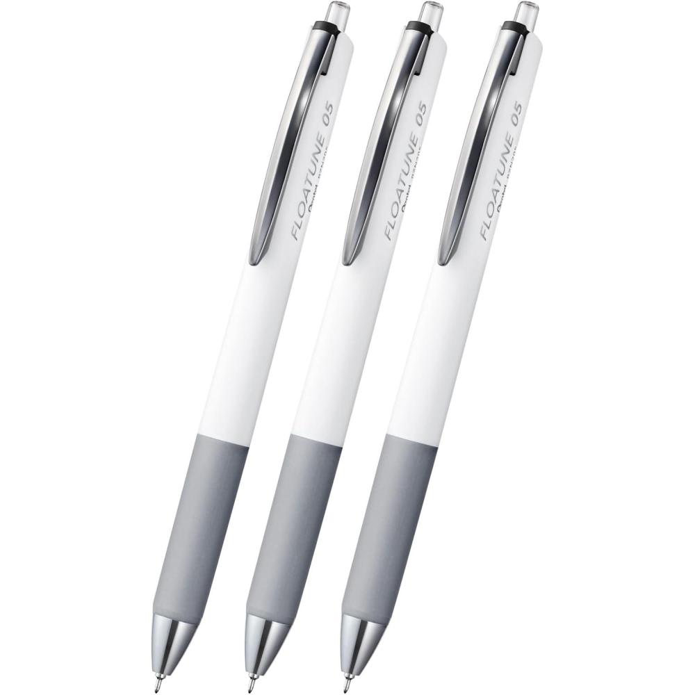 image:imagePentel Oil Based Ballpoint Pen Flowtune 05mm Black 3 Pens BZN205A3AMZwhite