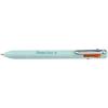 Pentel BXC470-DC iZee 4-Colour Ballpoint Pen – Choice of Colours (Black/Red/Blue/Green) via Side Pushers in Ink Colour, 0.5 mm Line Width, Refillable, Pack of 1(Orange/Light Blue/Pink/Purple)