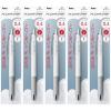 Pentel Oil Based Ballpoint Pen, Flowtune, 0.5mm, Black, 3 Pens BZN205A3AMZ(Main Unit: Red)
