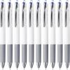 Pentel Oil Based Ballpoint Pen, Flowtune, 0.5mm, Black, 3 Pens BZN205A3AMZ(Main unit: Blue)