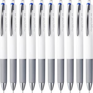 Pentel Oil Based Ballpoint Pen, Flowtune, 0.5mm, Black, 3 Pens BZN205A3AMZ(Main unit: Blue)