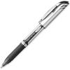 Pentel ENER-GEL Deluxe Liquid Gel Pen, Bold Line, Metal Tip, Black Ink, Box of 12 (BL60-A)(Black)