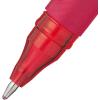Pentel ENER-GEL Deluxe Liquid Gel Pen, Bold Line, Metal Tip, Black Ink, Box of 12 (BL60-A)(Red)