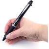 Pentel EnerGel 2S Multi-Function, 2-Ink + Pencil, (0.5mm) Fine Line, Black/Red Ink/0.5mm Pencil, White Barrel – BLW355W(Black)