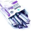 Pentel EnerGel Deluxe Liquid Gel Pen, Medium Line, Metal Tip, Black Ink, Box of 12 (BL57-A)(Violet)