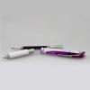 Pentel EnerGel Pearl Deluxe RTX Retractable Liquid Gel Pen, (0.7mm), Accent, Blue Ink, 2 Pack (BL77WBP2C)(Pink/Violet)