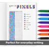 Pentel EnerGel-X Retractable Liquid Gel Pen (0.5mm) Needle Tip, Fine Line, Orange Ink, Box of 12 (BLN105-F)