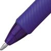 Pentel EnerGel-X Retractable Liquid Gel Pen (1.0mm) Metal Tip, Blue Ink, Box of 12 (BL110-C)