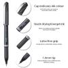 Pentel ENER-GEL NV Liquid Gel Pen, 1.0mm, Barrel, Black Ink, Box of 12 (BL30-A)(Black)