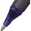 Pentel ENER-GEL NV Liquid Gel Pen, 1.0mm, Barrel, Black Ink, Box of 12 (BL30-A)(Gray)