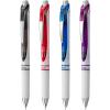 Pentel EnerGel Pearl Retractable Liquid Gel Pen, Needle Tip, 0.7mm, Medium Line, Assorted Ink, 8-Pk (BLN77WBP8M)