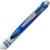 Pentel Pearl Deluxe RTX Liquid Gel Pen, (0.5mm), Fine Line, Needle Tip (BLN75WBP2A)(Black/Blue)