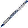 Pentel ENER-GEL NV Liquid Gel Pen, 0.7mm, Metal Tip, Black Ink, 4 Pack (BL27BP4A)(Blue)