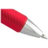 Pentel EnerGel Deluxe RTX Retractable Liquid Gel Pen, Medium Line, Metal Tip, Assorted Ink, 3 Pack (BL77BP3M1)(Red)