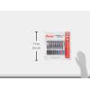 Pentel EnerGel RTX Retractable Liquid Gel Pen, 0.7mm Black/Blue/Red/Green/Violet Ink, 12 Pack (BL77O12C)