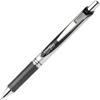 Pentel EnerGel RTX Retractable Liquid Gel Pen, (0.7mm) Metal Tip, Medium Line, Assorted Ink, 6-Pk (BL77BP6M1)(Black)