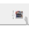 Pentel EnerGel RTX Retractable Metal Tip Pen, 0.7mm, 12 Assorted Colors with 2 Refills (BL77F14C)(1 Count (Pack of 1))
