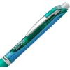 Pentel Gel Ink Pen, EnerGel RTX Retractable Gel Pen, 0.5mm, Needle Tip, Black Ink, 2 Pack (BLN75BP2A)(Green)