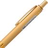 Pentel Retractable Gel Pens, Metal Tip, .7mm, Black Ink (PENBL407AA)(Gold)