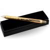Pentel Retractable Gel Pens, Metal Tip, .7mm, Black Ink (PENBL407AA)(Gold)