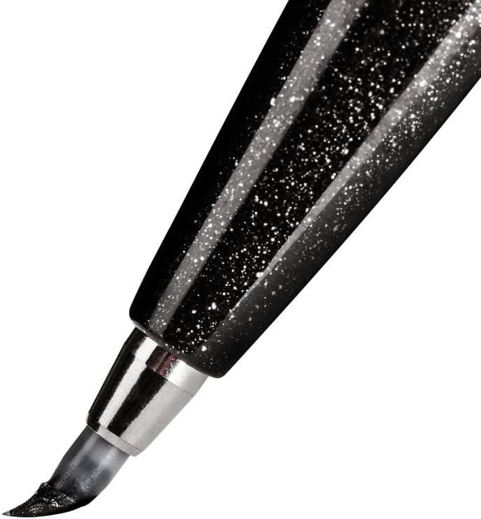 image:imagePentel Fude Touch Sign Pen Gray Felt Pen Like Brush Stroke SES15CNBlack