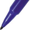 Pentel Arts Color Pen, Dark Brown, Box of 12 (S360-118)(Blue)