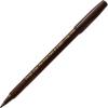 Pentel Arts Color Pen, Dark Brown, Box of 12 (S360-118)(Dark Brown)